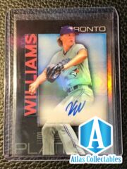 2020 Bowman Platinum Kendall Williams Autograph Auto Blue Jays TOP-49